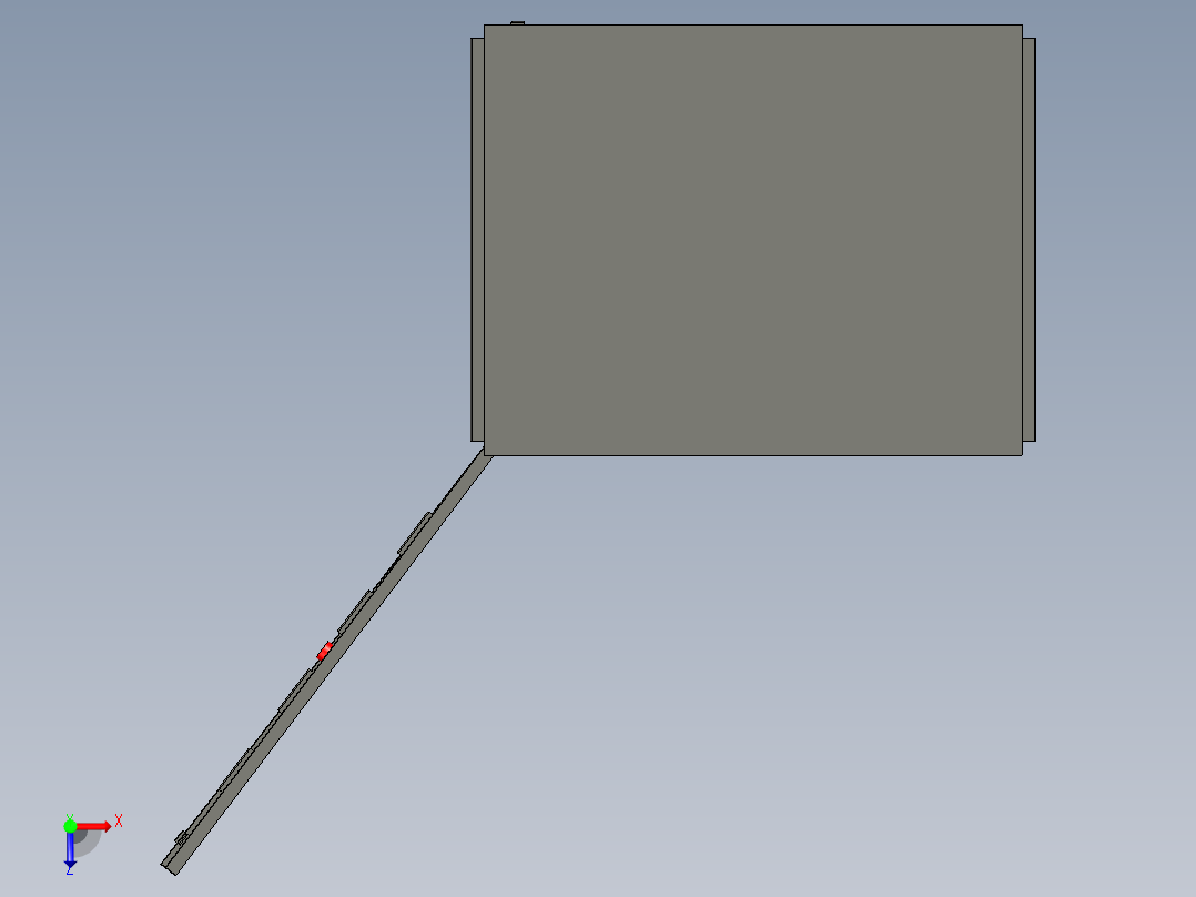 电源柜630A铜排布局前后叠加俯视图