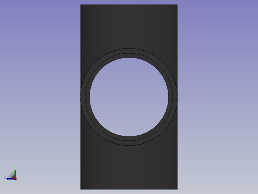 Cross DN250 PN10 U-PVC右视缩略图