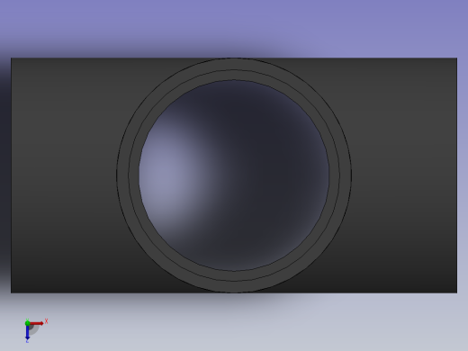 Cross DN250 PN10 U-PVC俯视缩略图