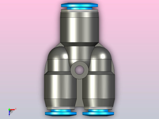 快插接头QSY-8-6-50俯视缩略图