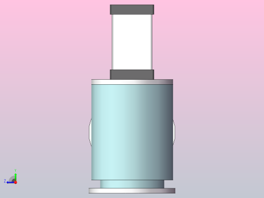 GDQ-J200气动高真空挡板阀(宁波仪表)右视缩略图