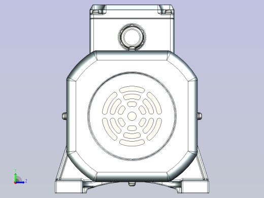 精研卧式标准电机 s250h02-U左视缩略图