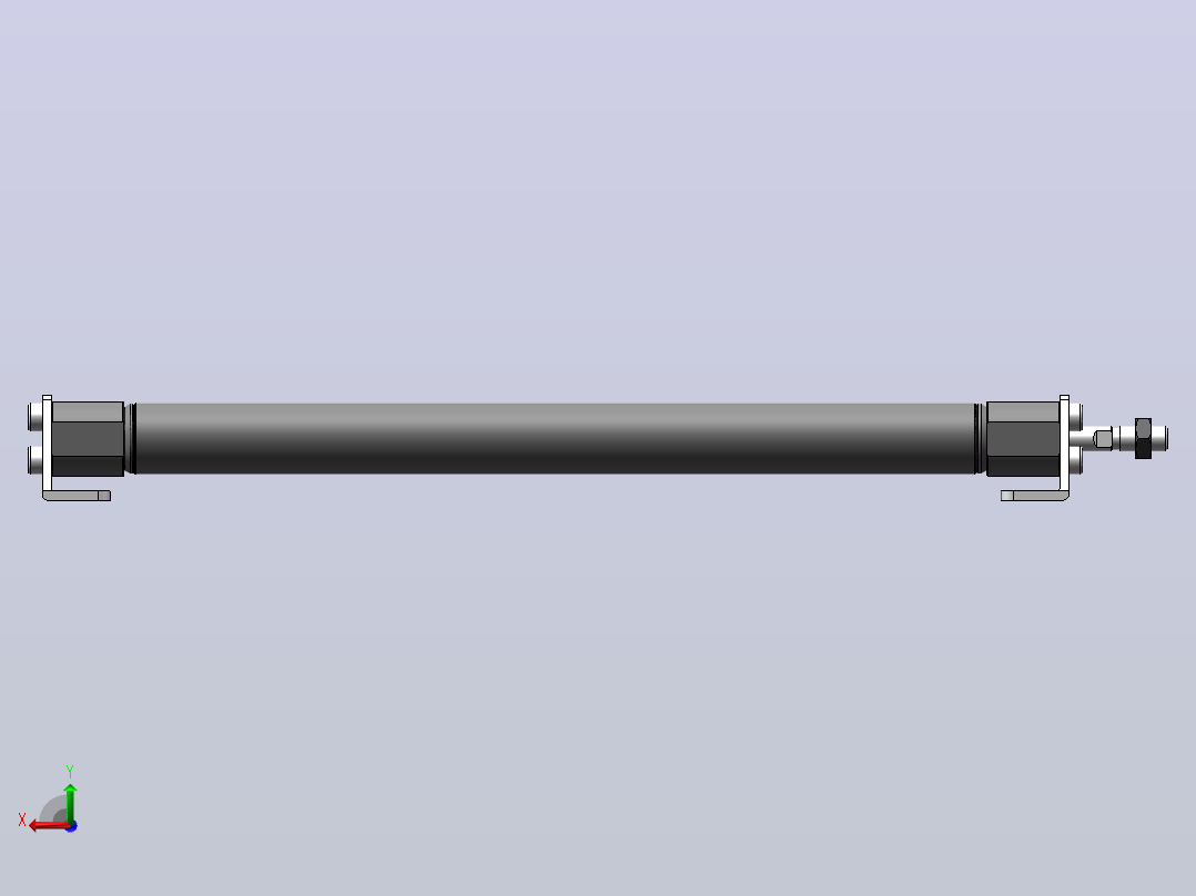 气缸MG20X250SLB+_CS1-M-2-0后视图