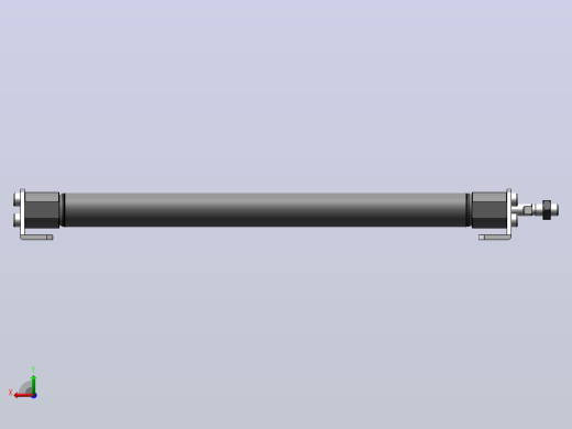 气缸MG20X250SLB+_CS1-M-2-0后视缩略图