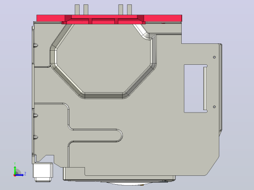 NXA40FN_H36-40 3P抽屉万能式断路器三维模型202208左视缩略图