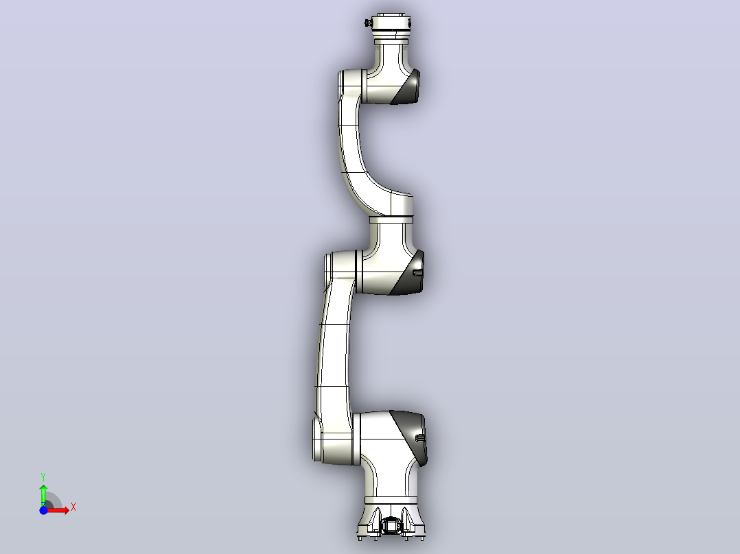 HansRobot_P05 5kg 800_总线末端-STEP前视图
