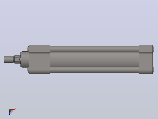 PARKER 气缸1-1_2CC2MA3U14AC5.00_6043,6099,7011俯视缩略图