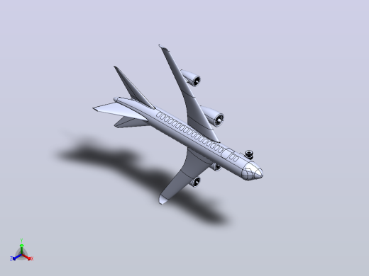 777X客机正等轴测缩略图