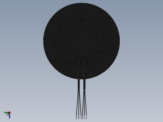 EC离心风扇 190mm[ECB190A230]左视缩略图