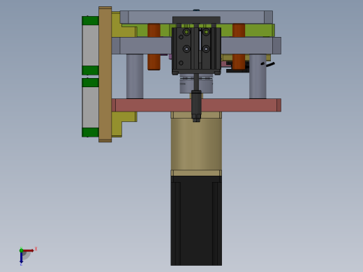 可调取放O圈机构sw17可编辑俯视缩略图