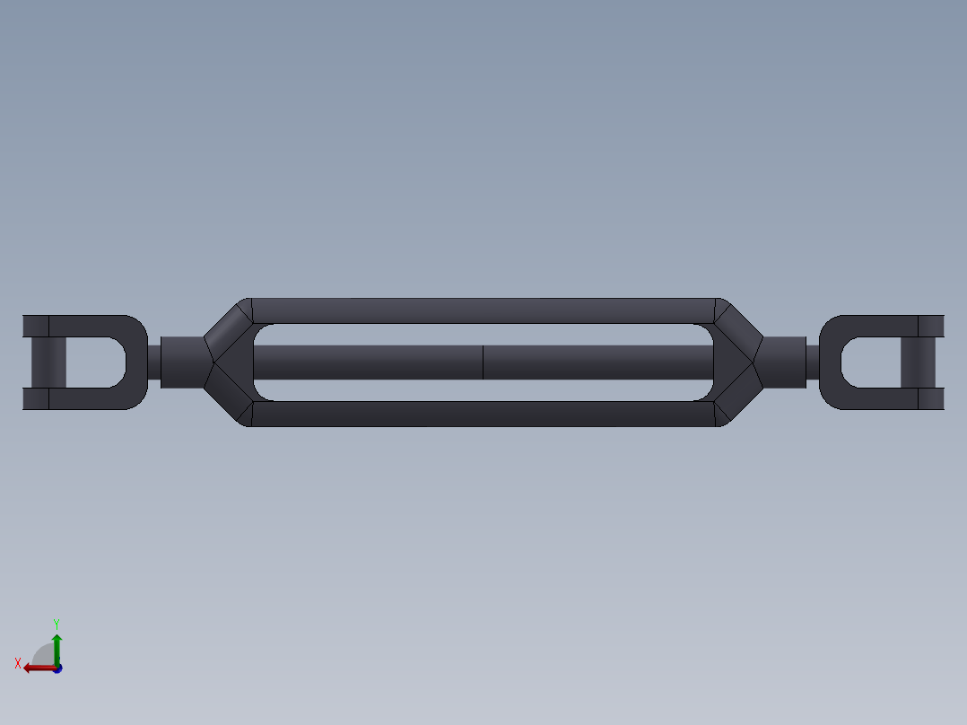 花篮螺栓UU型JW3302后视图