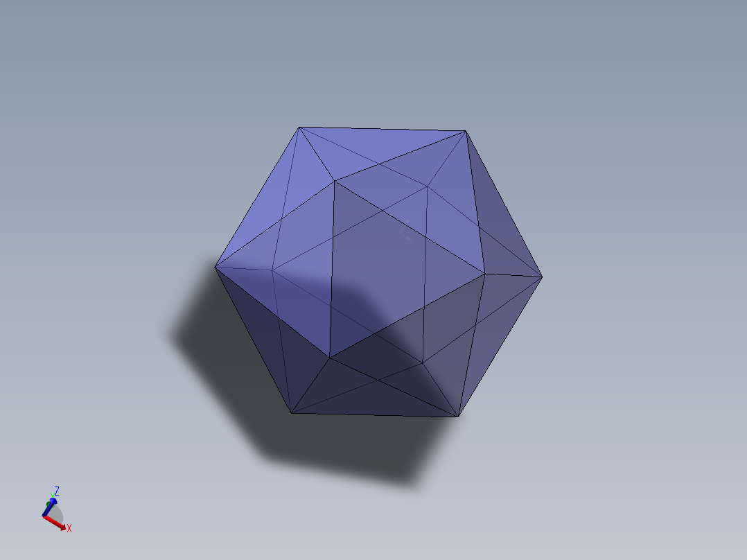 正二十面体 夹角138.18968