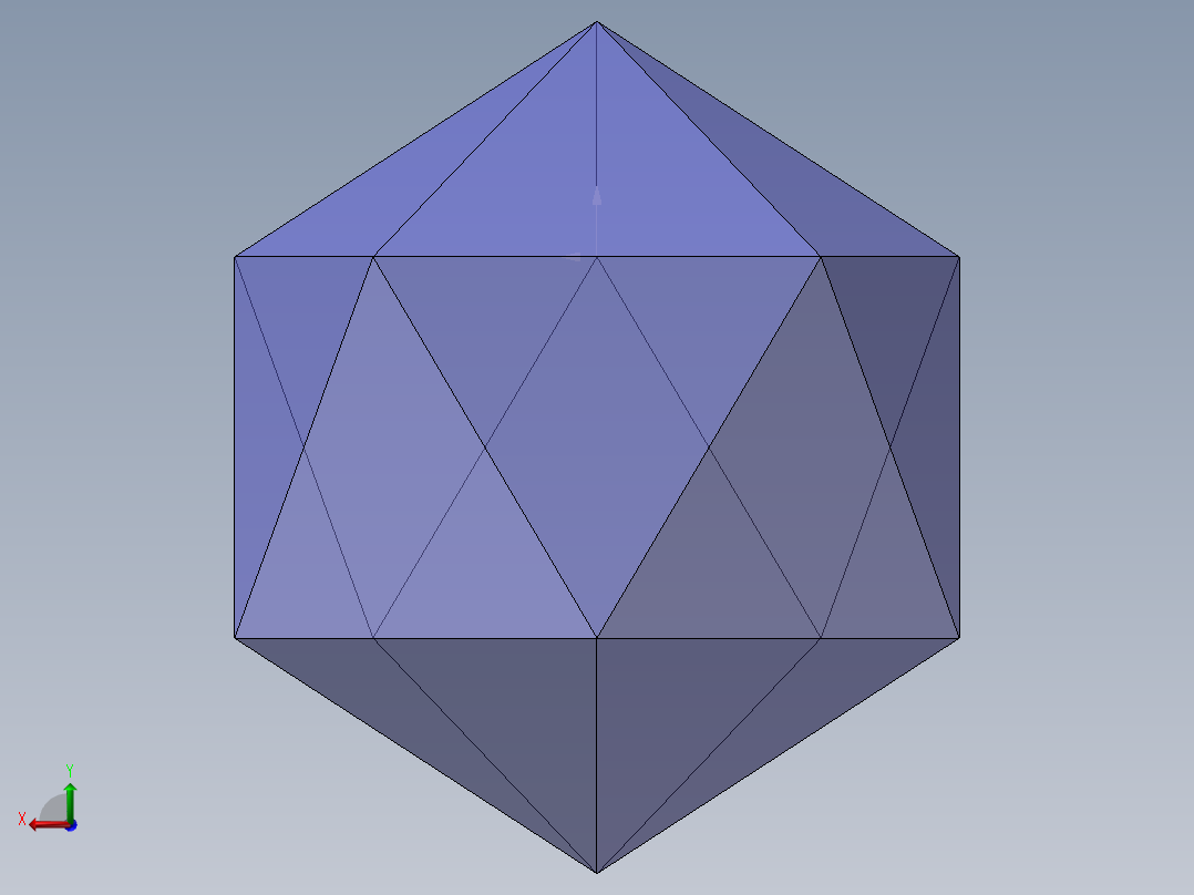 正二十面体 夹角138.18968后视图