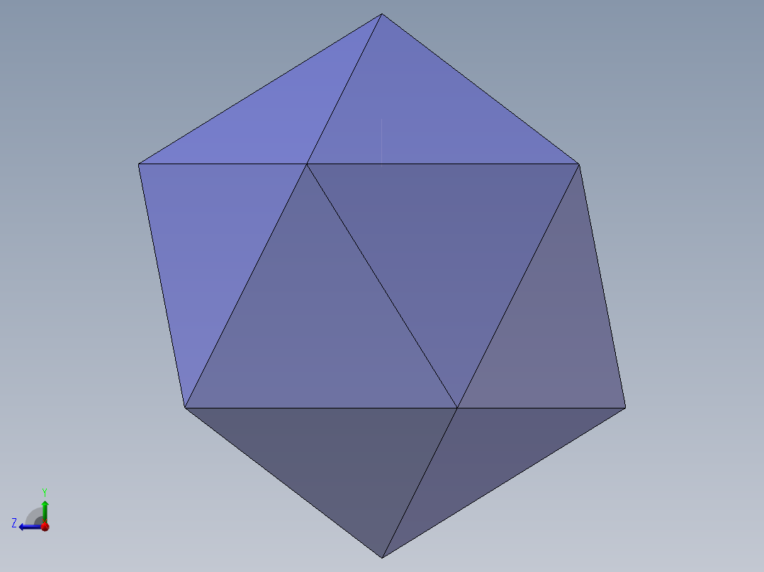正二十面体 夹角138.18968右视图