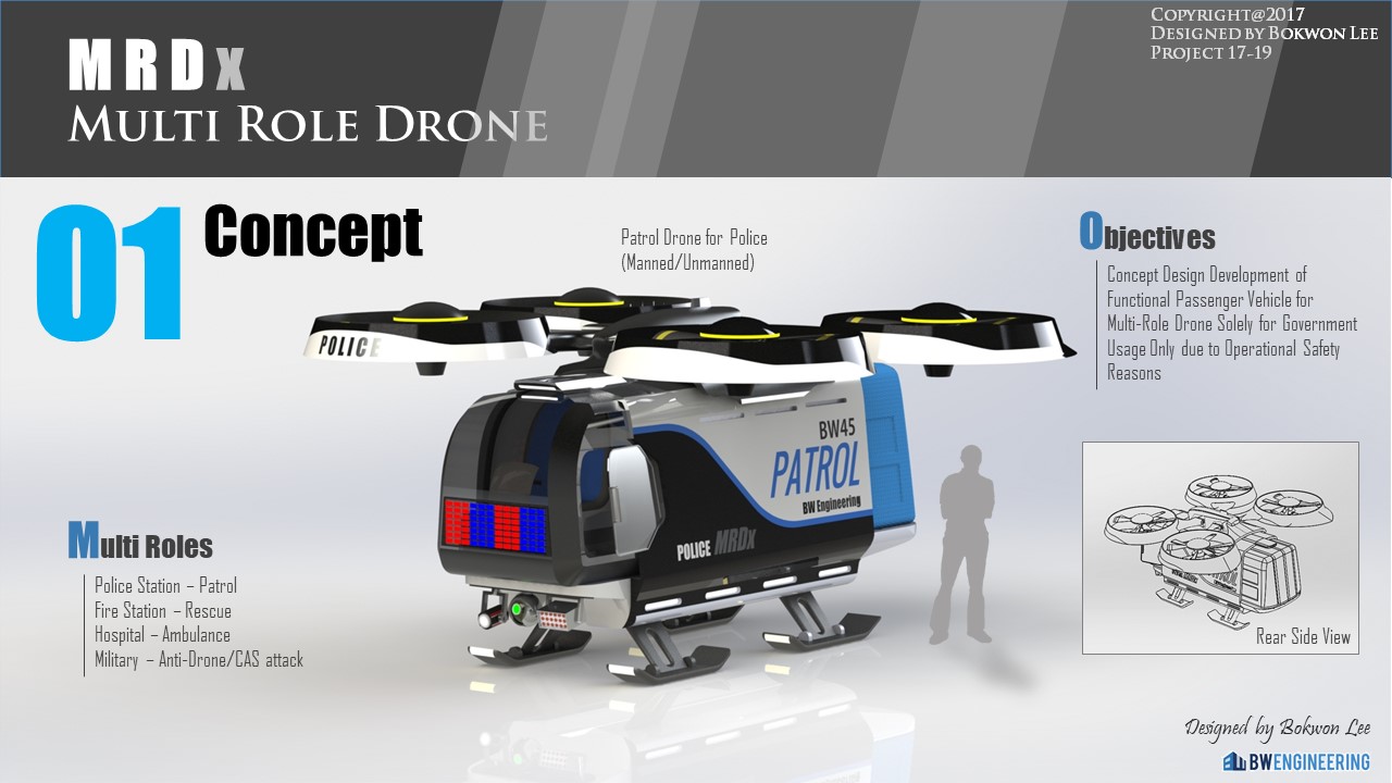 MRDx救援救护车概念模型3D图纸 Solidworks设计(1)