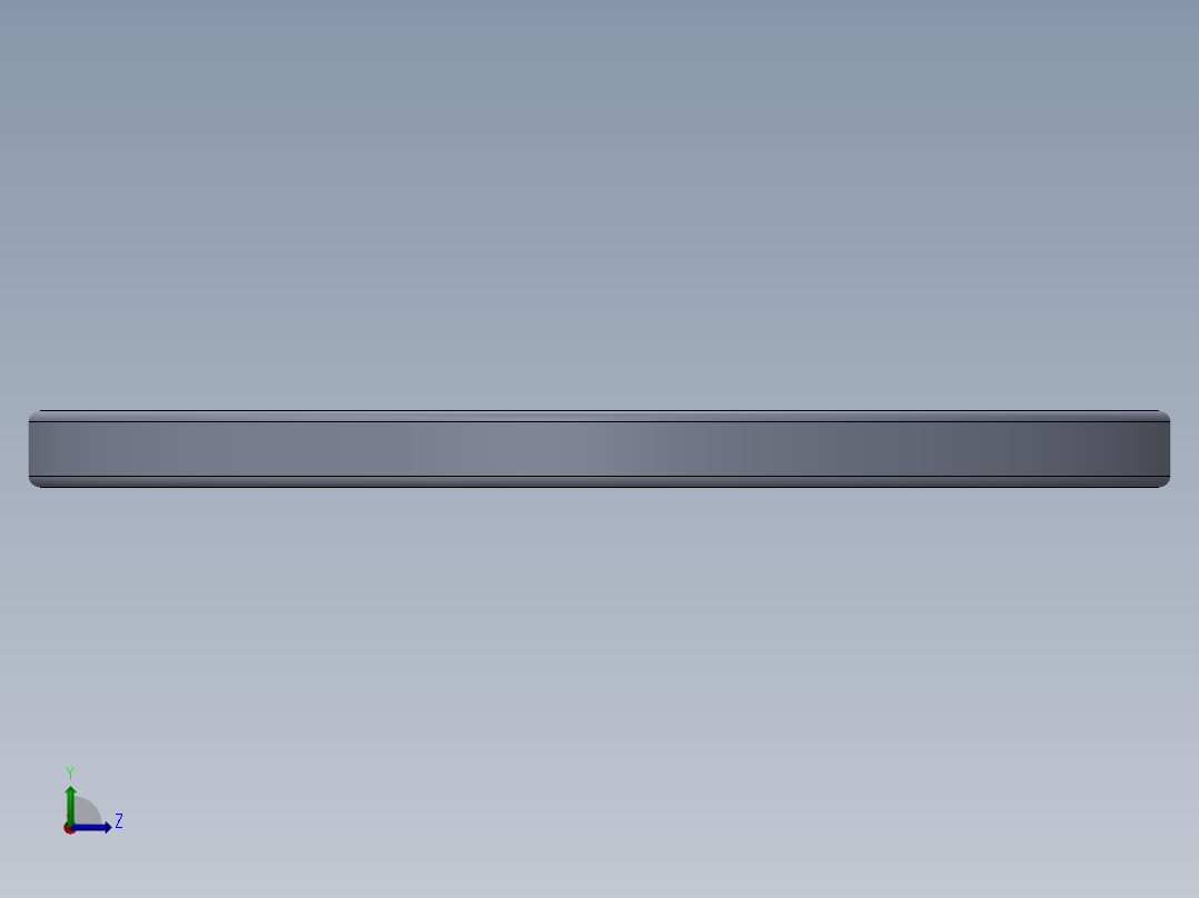 SAE平垫圈-FLAT WASHER SAE 1.000.SLDPRT左视图