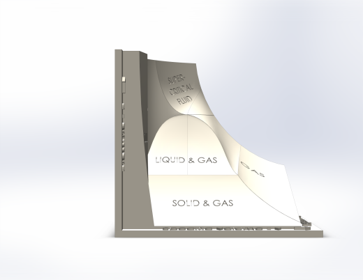 冷冻时膨胀的物质的pVT 相变图缩略图