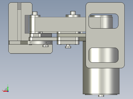 带式砂光机概念设计后视缩略图