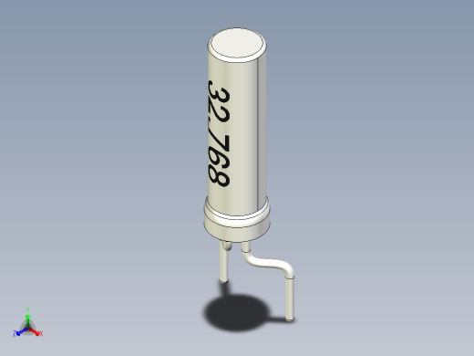 CFPX-56手表晶体，标记频率32，768 kHz。SMD和通孔型号
