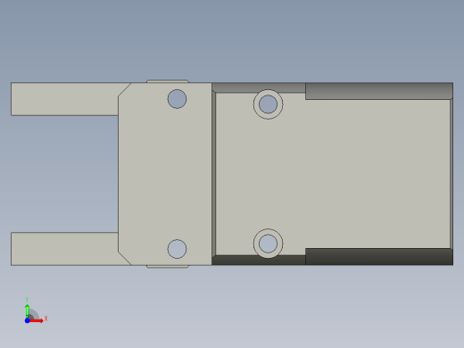 普通气爪PH05-40前视缩略图