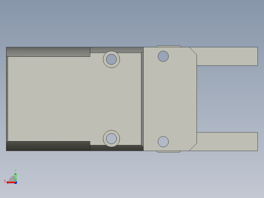 普通气爪PH05-40后视缩略图