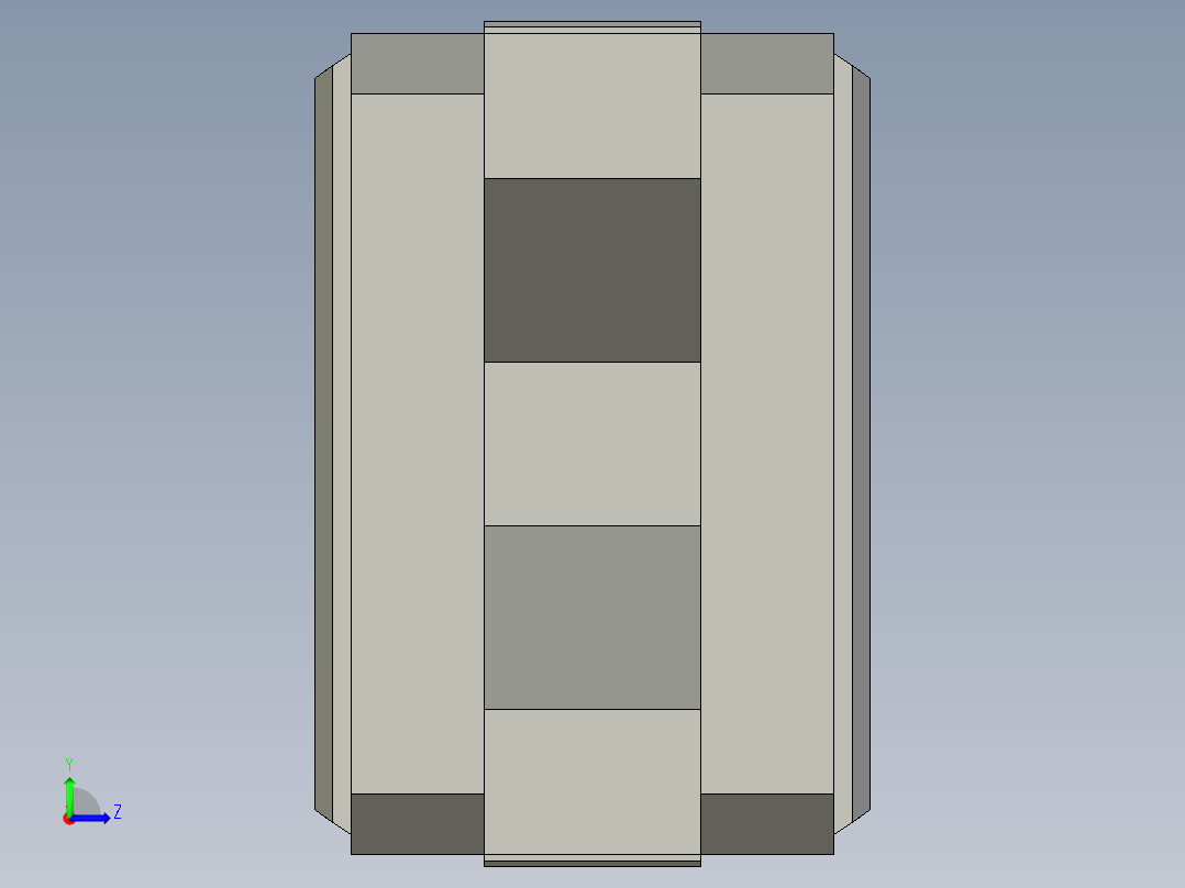 普通气爪PH05-40左视图