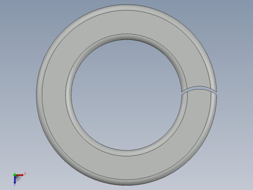 紧固件-0.7500 Split Washer俯视缩略图