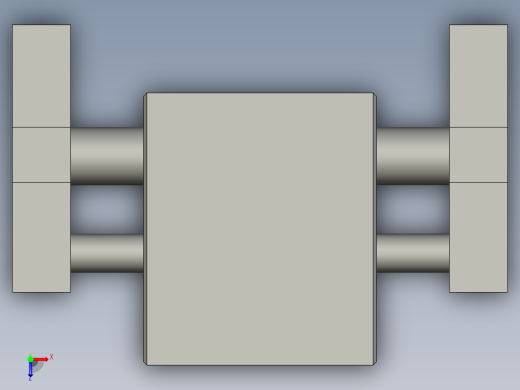 普通气爪PH06-16俯视缩略图