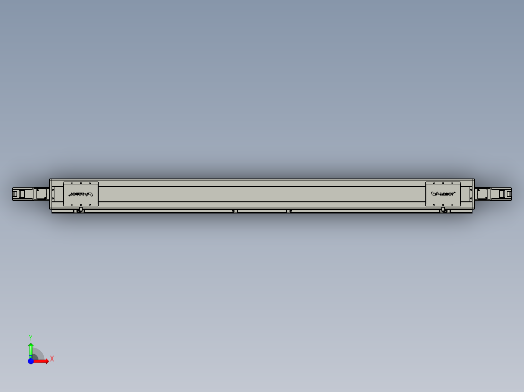 威洛博双电机滑台-VC14D2-S700-BC-P40-C6前视图