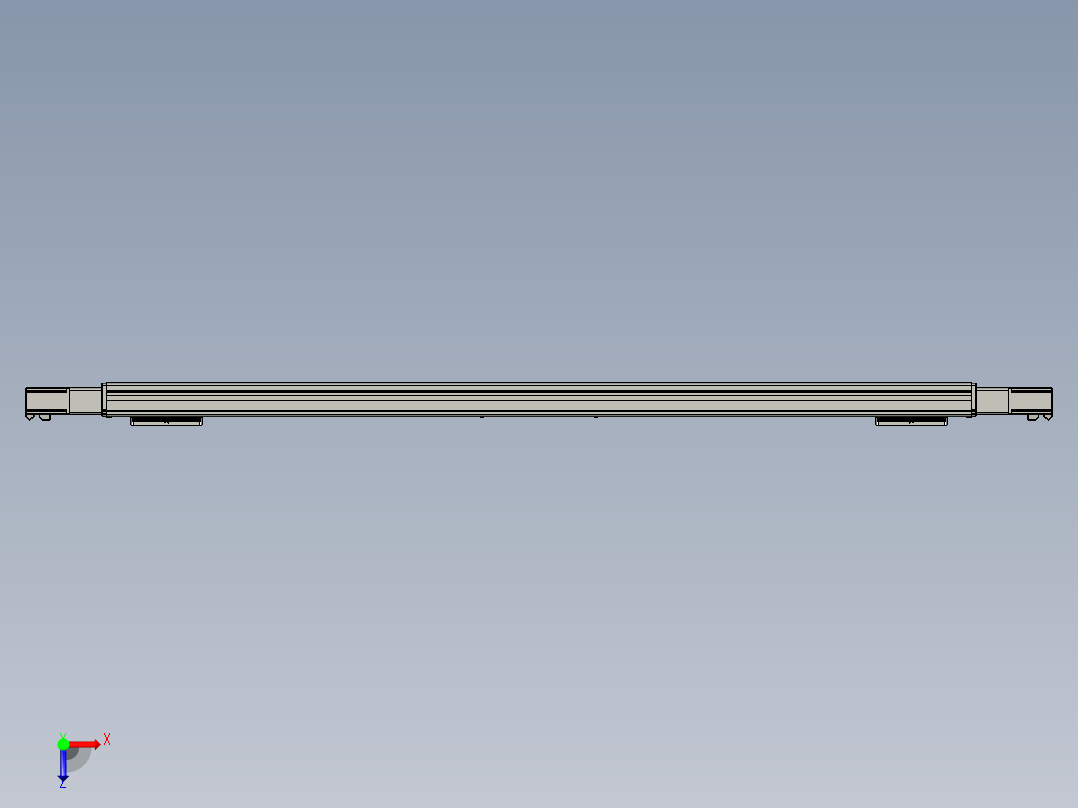 威洛博双电机滑台-VC14D2-S700-BC-P40-C6俯视图