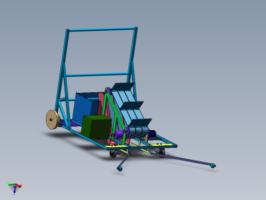 半自动网球捡球机设计