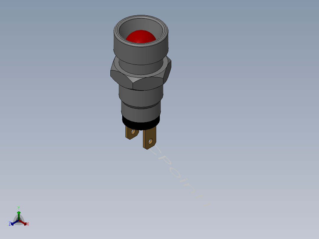 led - rs_276-068正等轴测图