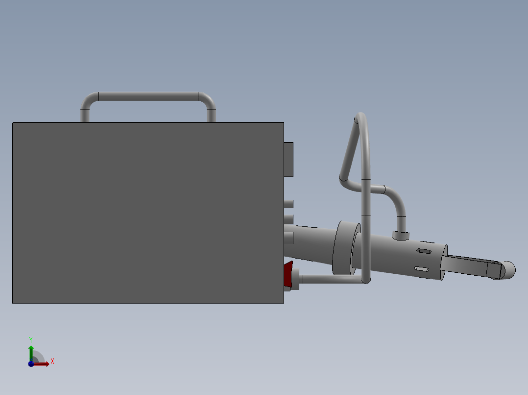 超声冲击装置前视图