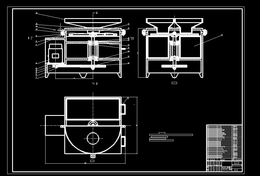 φ60转盘式水果切片机设计