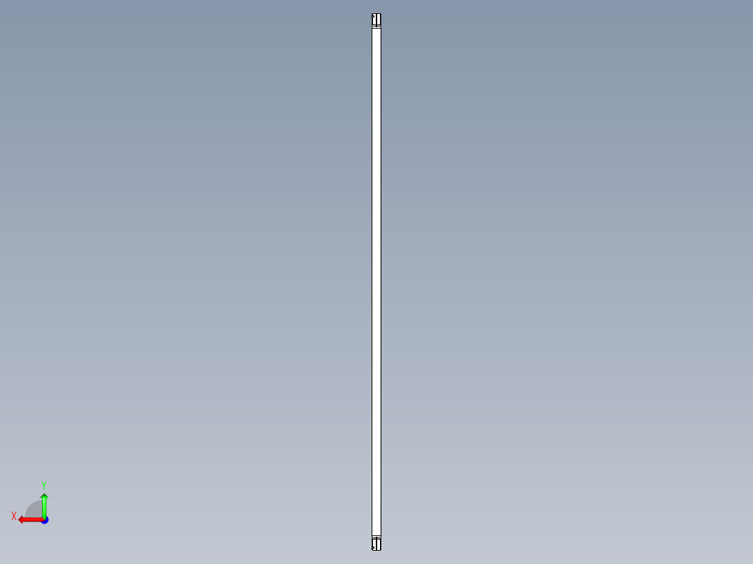 基恩士SL-V40L_T_kc图纸模型后视图