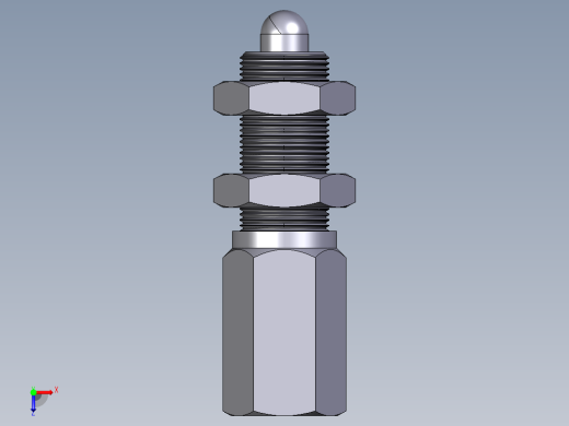 感應器配件2501-3D多系列多零件图纸模型俯视缩略图