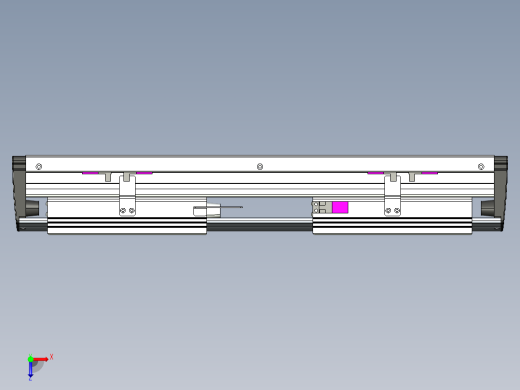 威洛博VL系列3d模型模组2VL17E2Y-S100俯视缩略图