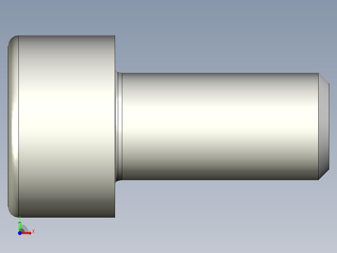 螺钉-DIN_912-M5x10.stp前视图