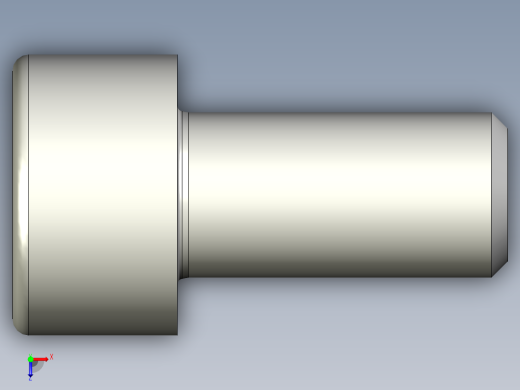 螺钉-DIN_912-M5x10.stp俯视缩略图