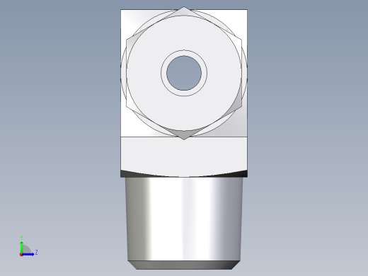 卡套式工业通用硬管接头EO_Male_stud_run_tee_TE04LLRCF左视缩略图