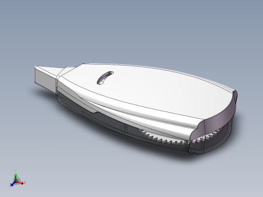 飞度修正带3D模型