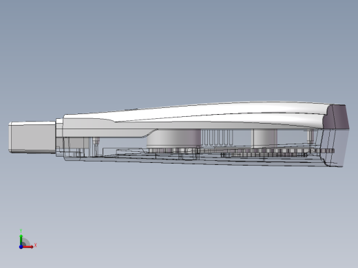 飞度修正带3D模型前视缩略图
