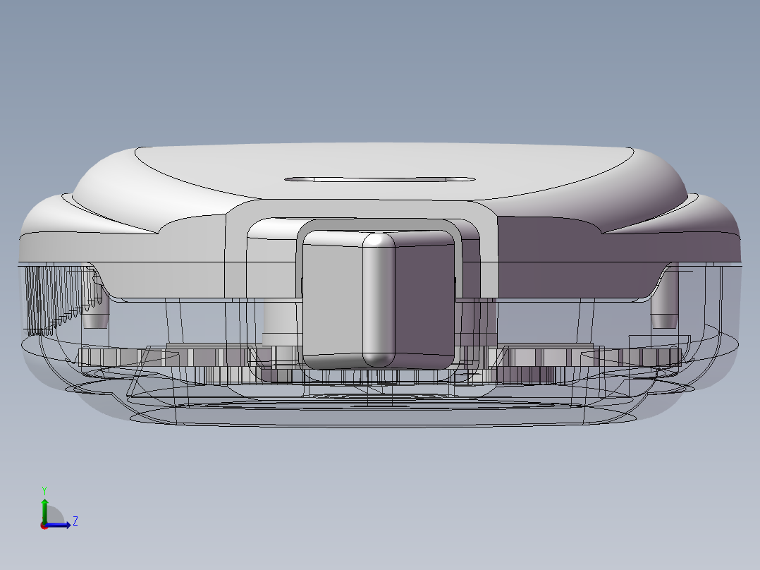 飞度修正带3D模型左视图