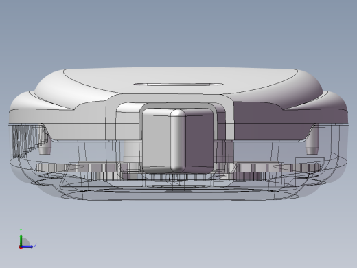 飞度修正带3D模型左视缩略图