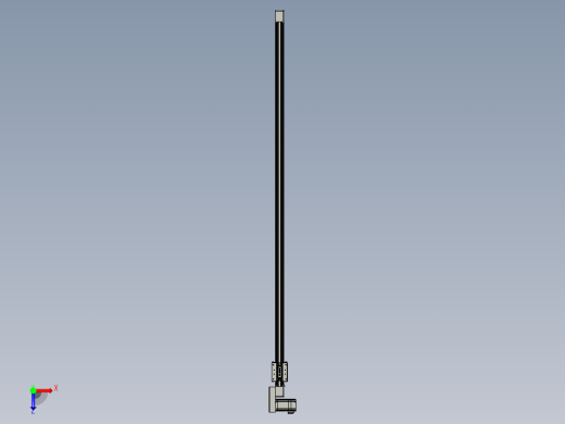 威洛博直线电机模组EB4-L40-S1600-BR-57-MS3俯视缩略图