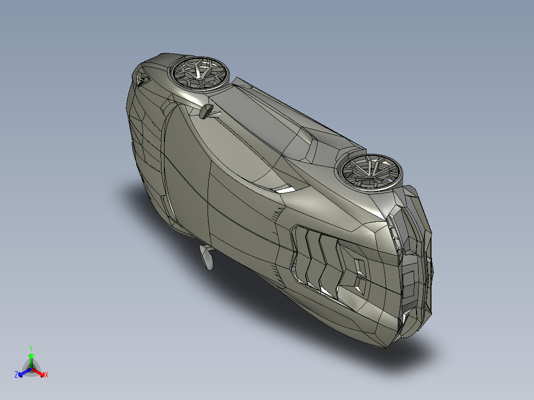 兰博基尼主视图