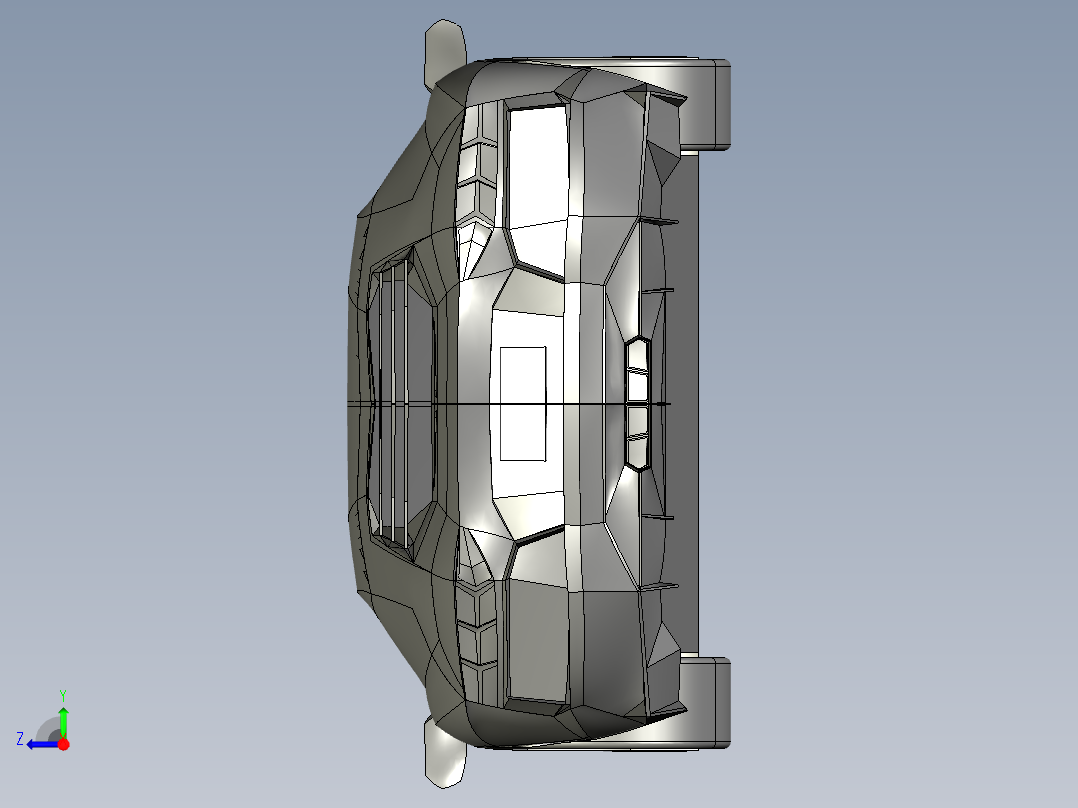兰博基尼右视图
