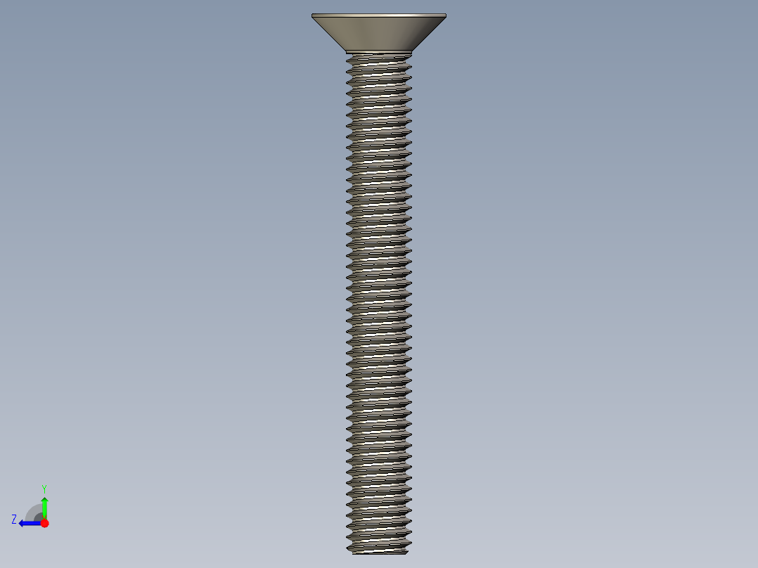 Screw_ISO_10642_M3x25_A2.STEP右视图