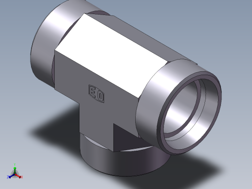 AC+AD 三通接头 T、AC-45