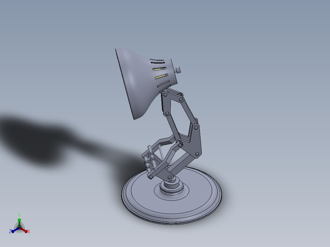 灯具(71)正等轴测图